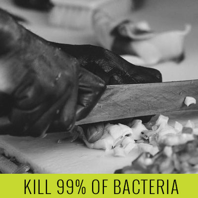 kill 99% of bacteria